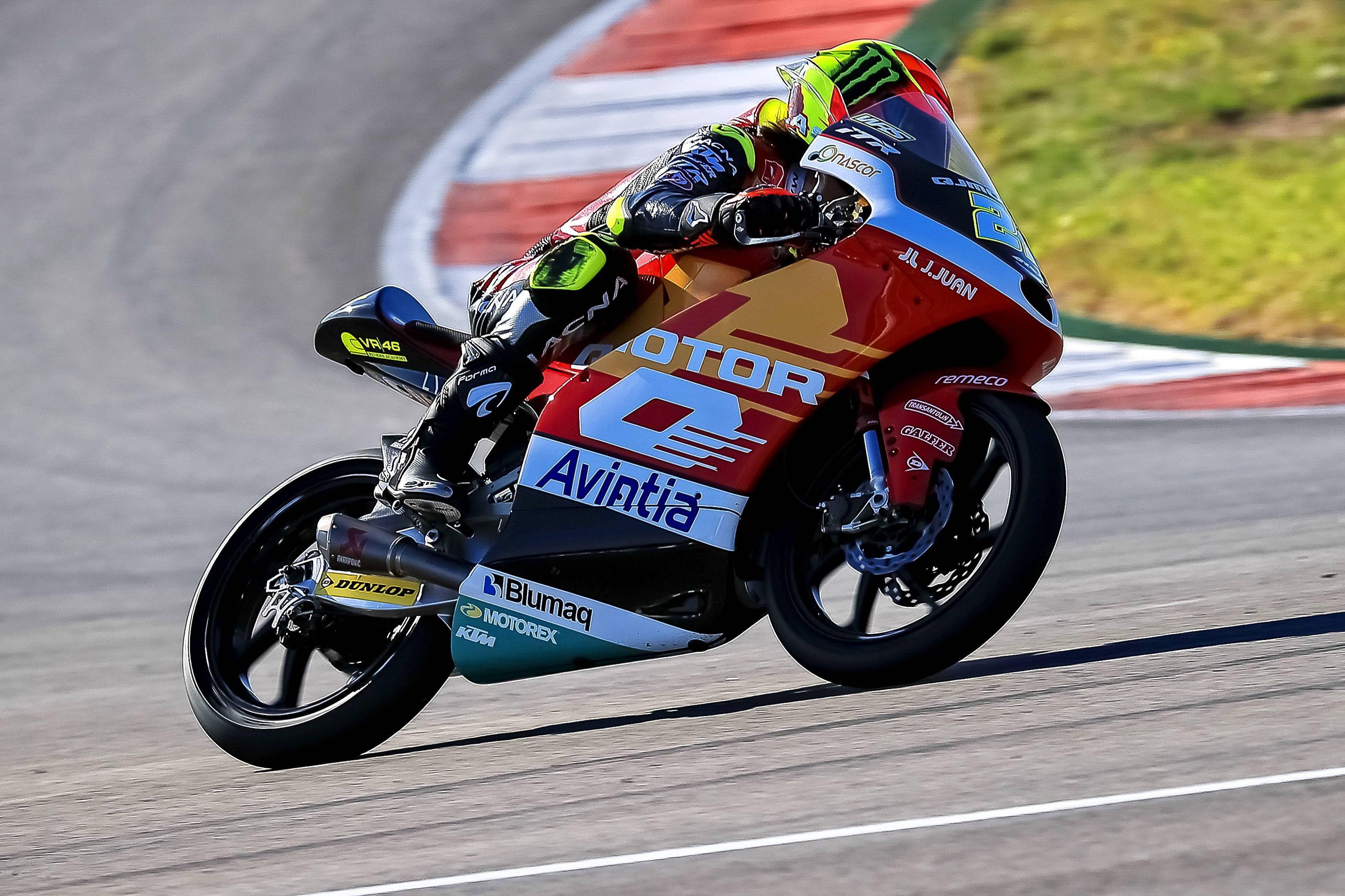 motogp2022葡萄牙季前测试里的moto3