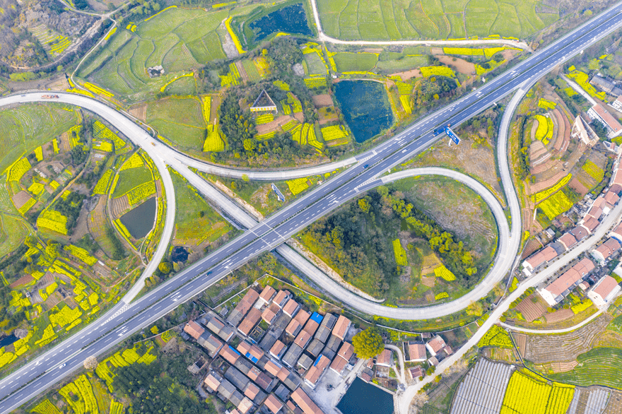 黄黄高速公路图片