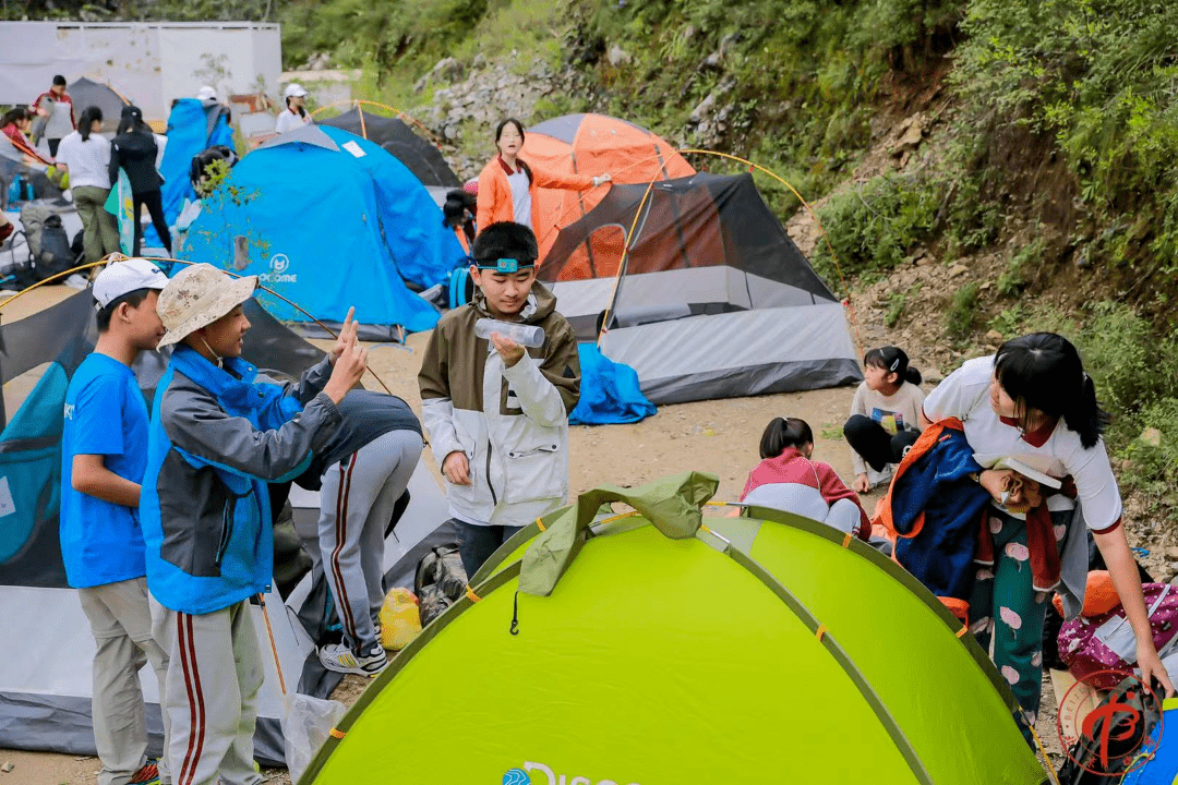 camping一天零一夜夏宇轩这次户外露营课程历时一天零一夜