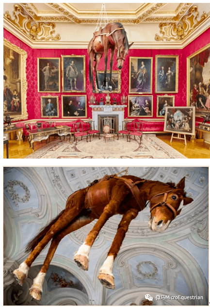 把马吊在天花板上的艺术