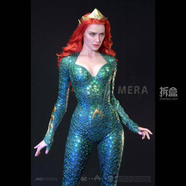 海王JND Studios发布新品：1/3《Aquaman/海王》- 海后媚拉 Mera 雕像