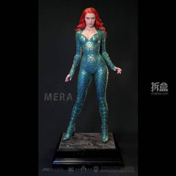 海王JND Studios发布新品：1/3《Aquaman/海王》- 海后媚拉 Mera 雕像