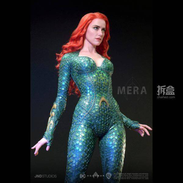 海王JND Studios发布新品：1/3《Aquaman/海王》- 海后媚拉 Mera 雕像