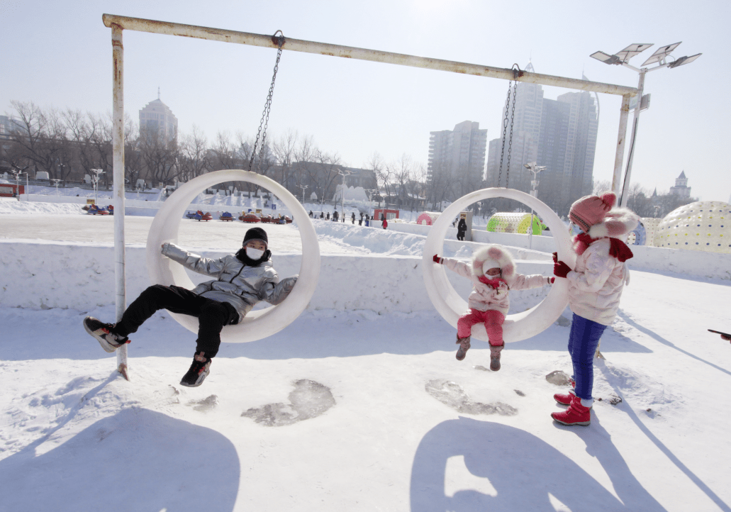 园博园冰雪嘉年华图片