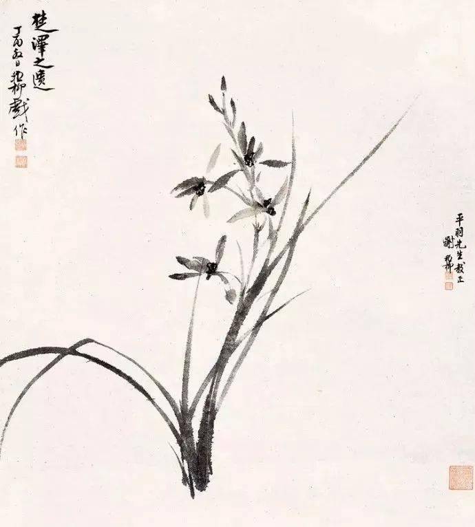 谢稚柳 兰花【竹】启功 竹柳子谷 竹吴湖帆 竹徐悲鸿 竹黃君璧 懸崖