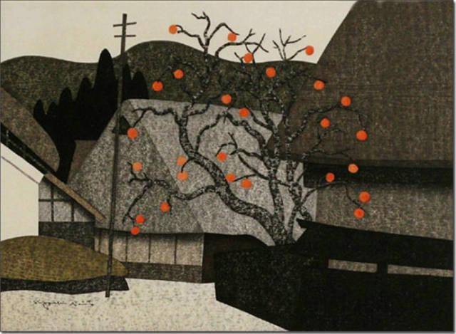 日本版画大师斋藤清版画欣赏