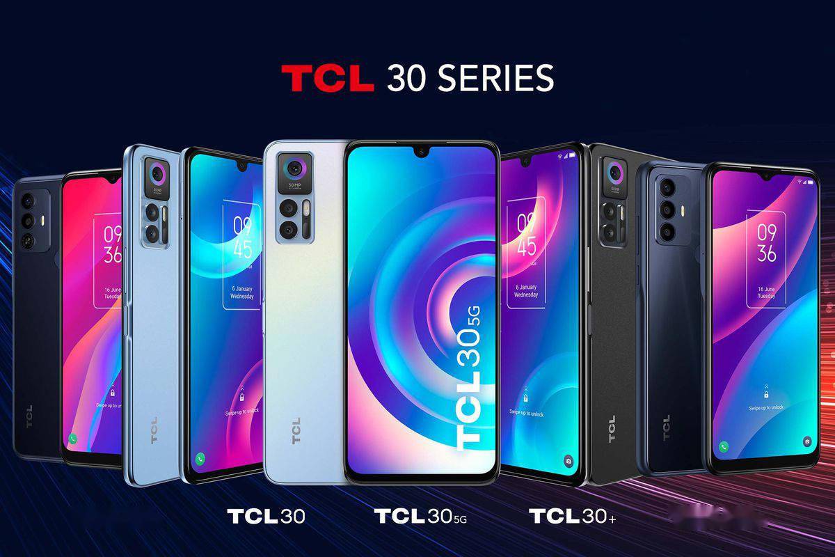 tcl发布5款30系列手机起售价139欧元