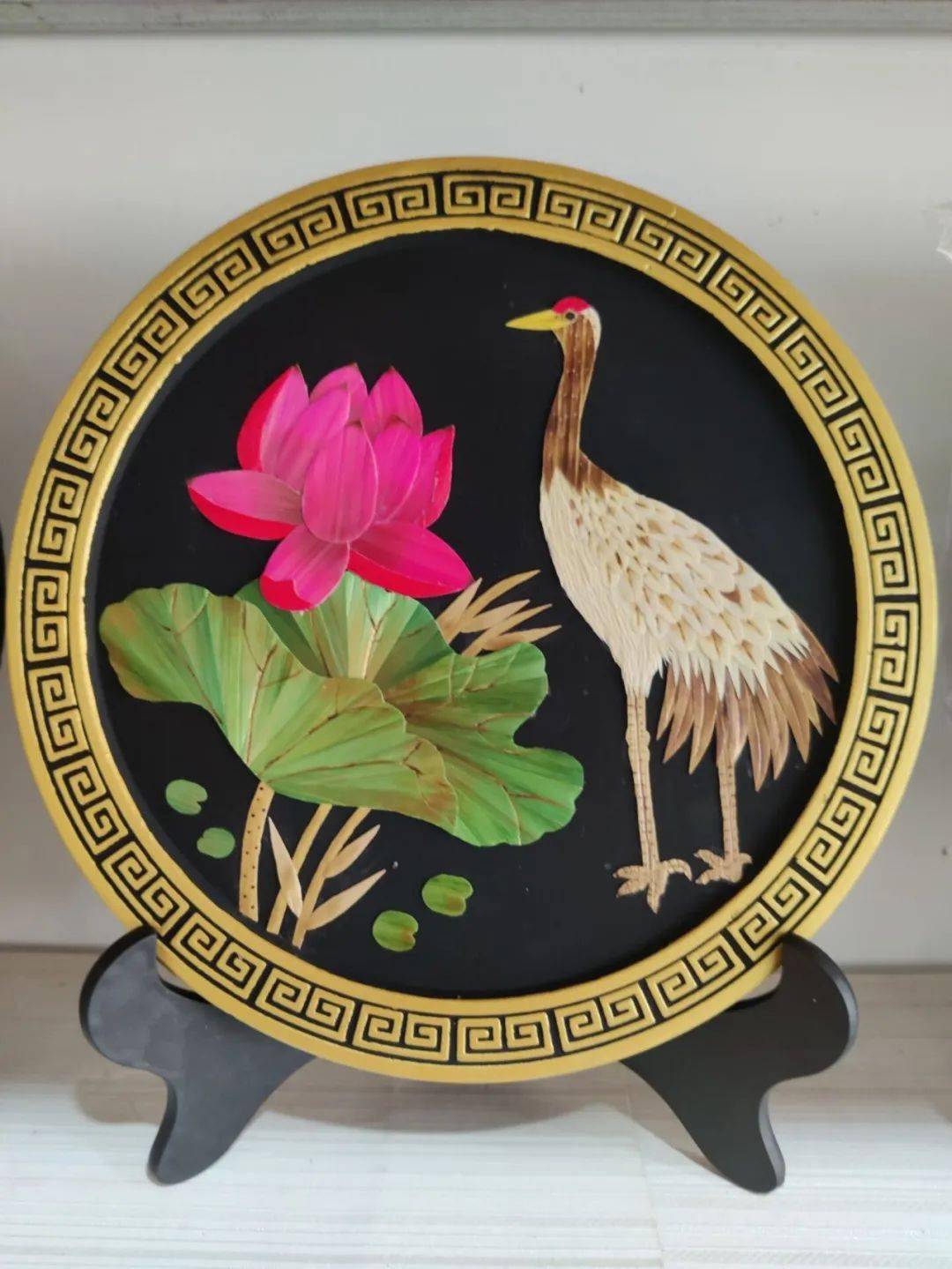 平时用来烧火做饭的麦秆还能做成惊艳绝伦的画_王艳萍_民间艺术_工艺