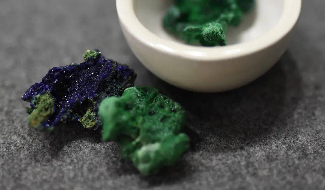 妙笔千山,只此青绿_山水_江山_石绿