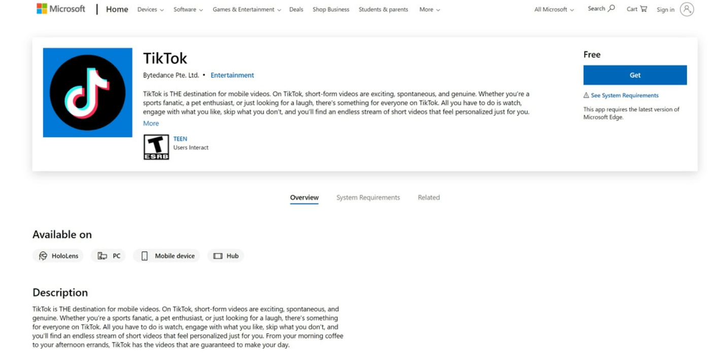 微软应用商店网页版大变：采用 Win11 风格，添加搜索栏