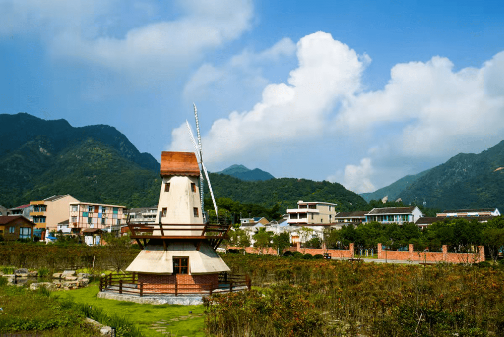 瓯海丽岙小镇图片