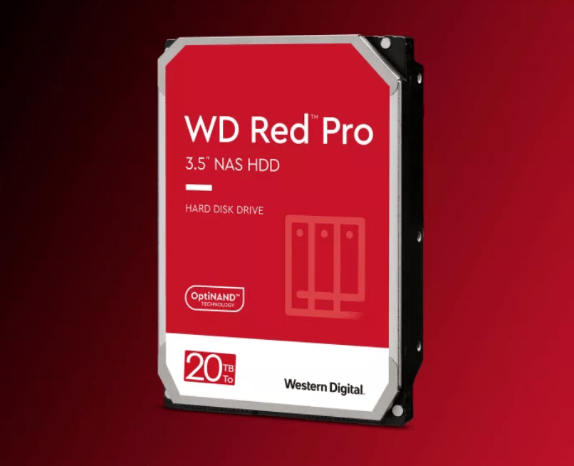 技术|西部数据推出 Red Pro 20TB 机械硬盘，售价 500 美元