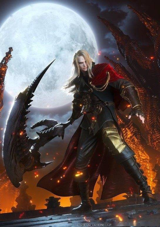 ff1460版新cg宣传图脱帽的于里昂热有点小帅