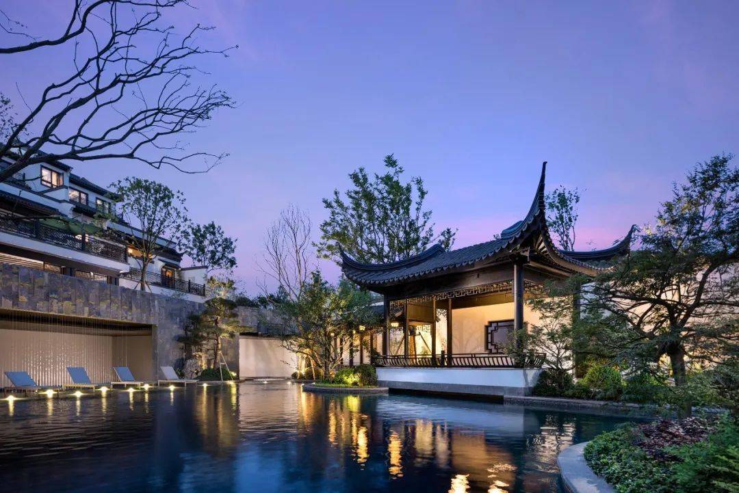 [绿城桃李春风]中式庭院 未来的奢侈品_实景图_株洲_院子