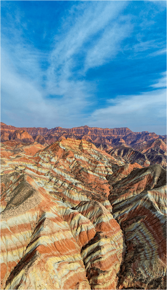 春天,在水墨丹霞的时光中慢慢盛开~_于繁市_清风_气息