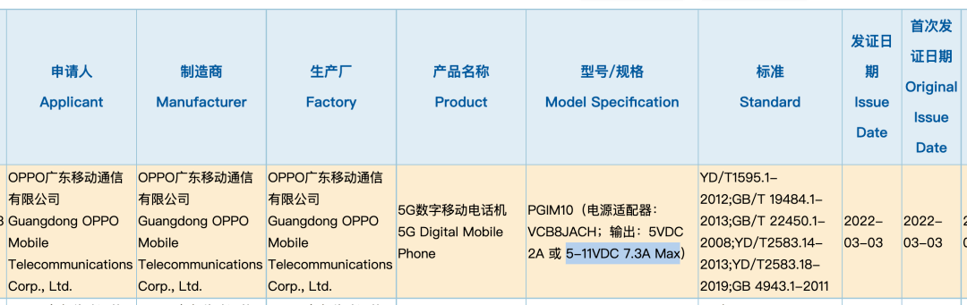 【搞事】80W闪充向Find看齐~ OPPO K10获认证 首批天玑8000