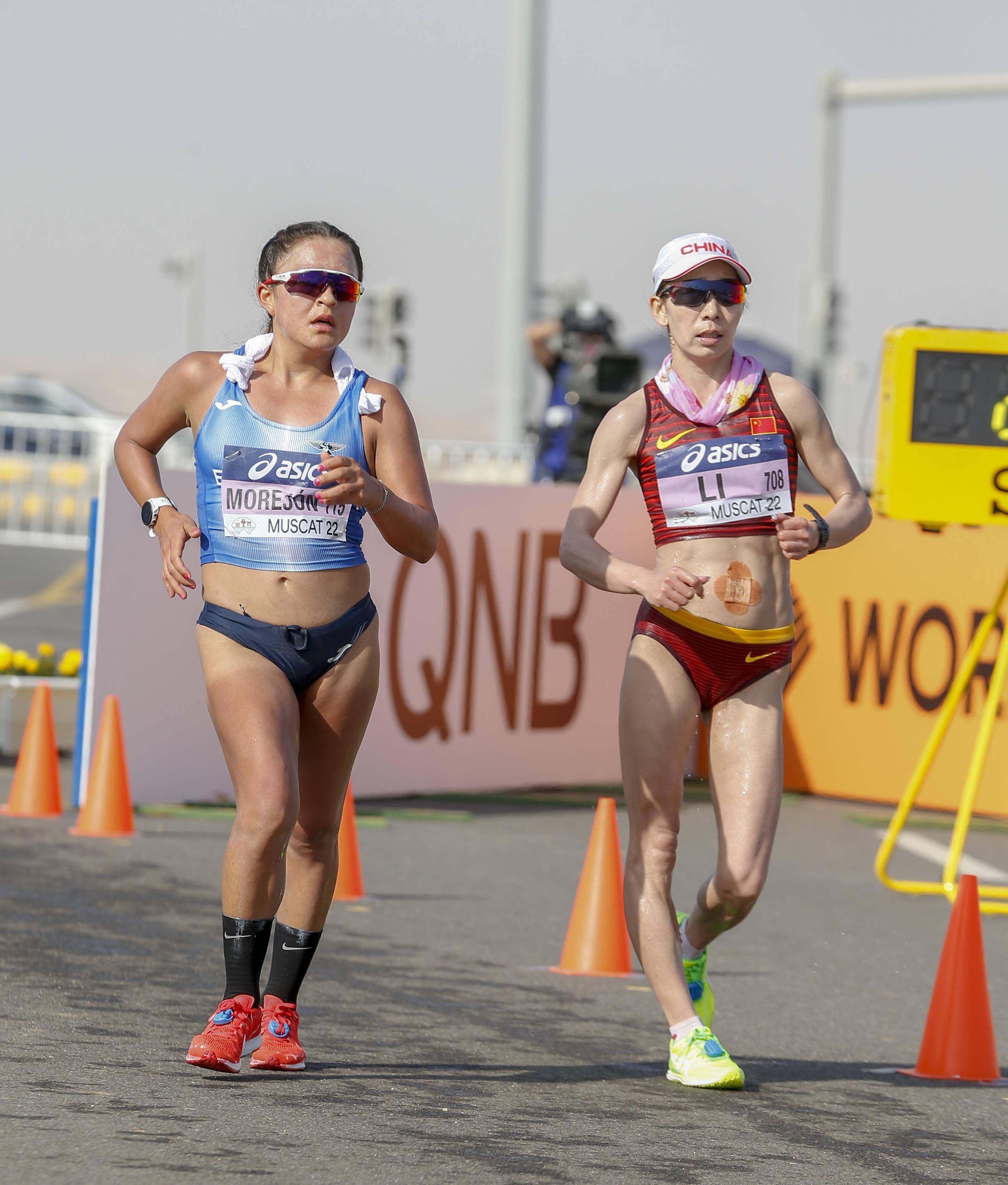 白雪莹|田径——世界竞走团体锦标赛：中国队获女子35公里团体季军