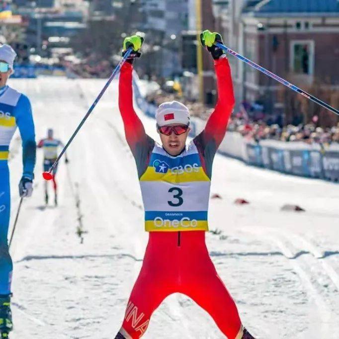 Wang Qiang wins silver medal at Cross Country Skiing World Cup_the