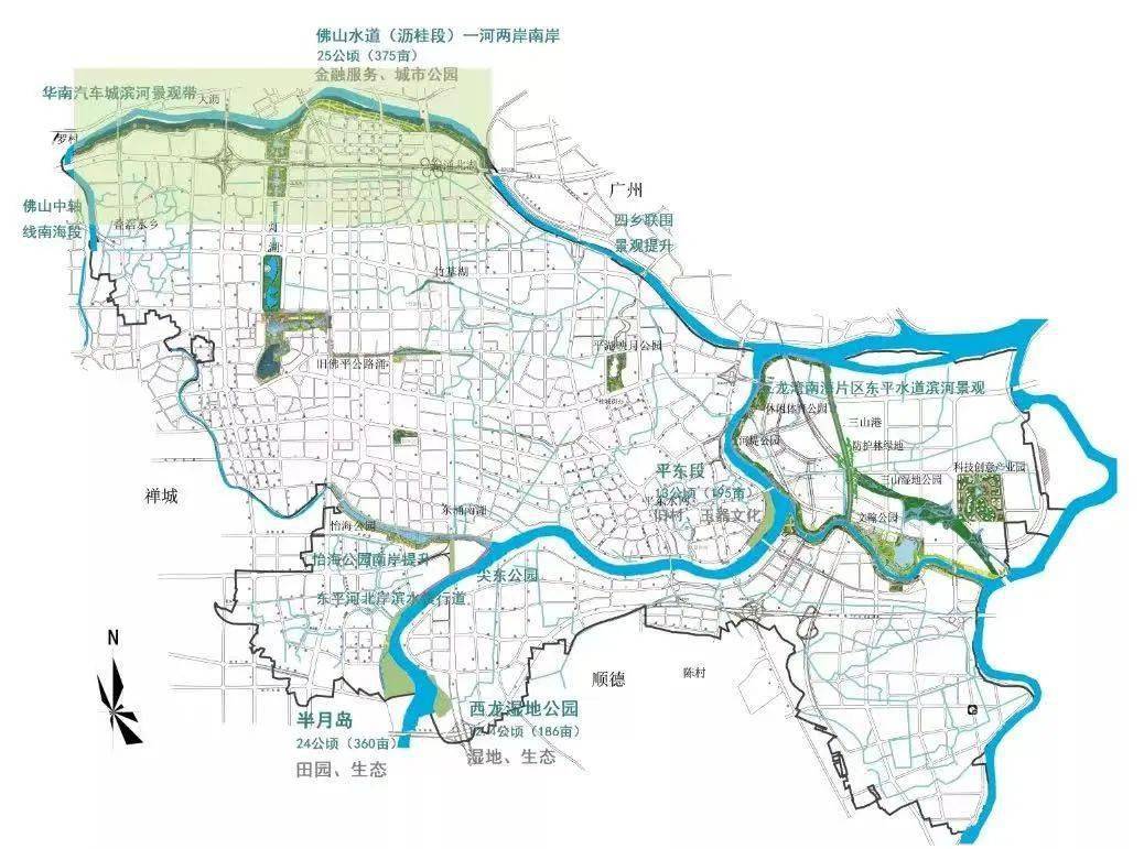 《佛山镇街轨道密度表》,桂城街道以6条线路,30个站点,6个换乘站点
