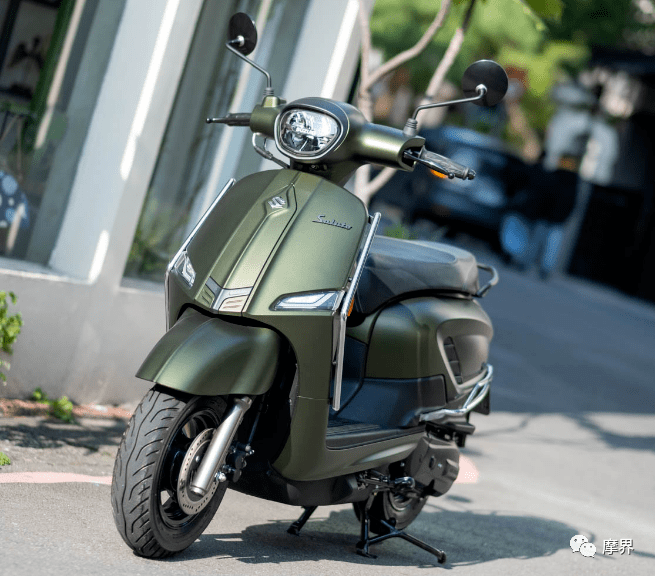 除了发动机以外,外观和配置方面saluto125和swish125要更突出,之前还