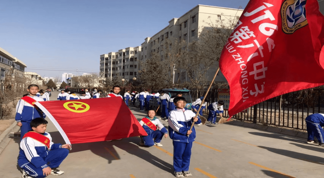 庆祝建团百年弘扬雷锋精神景泰县各级团队组织积极开展学雷锋志愿服务