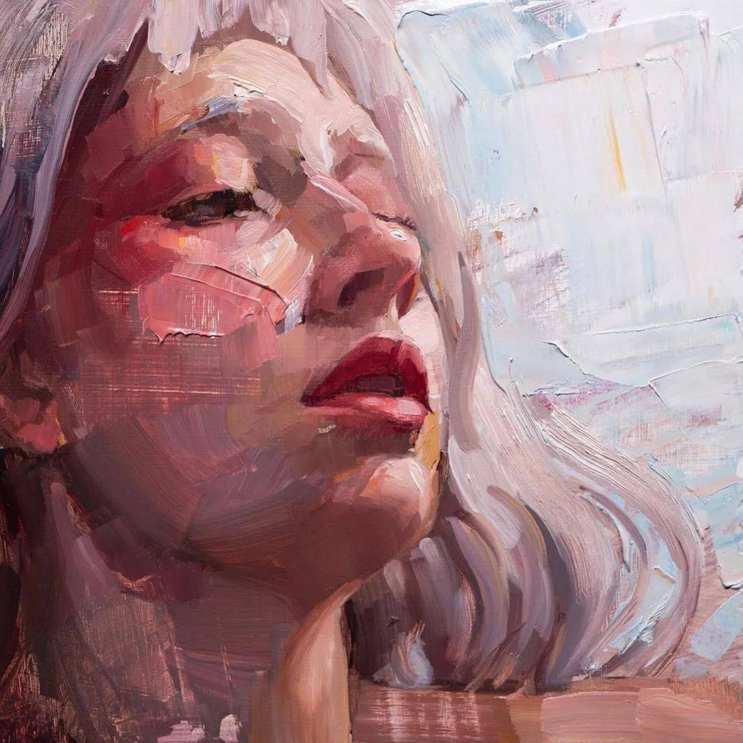 美国当代油画家马特塔尔伯特肖像油画作品欣赏