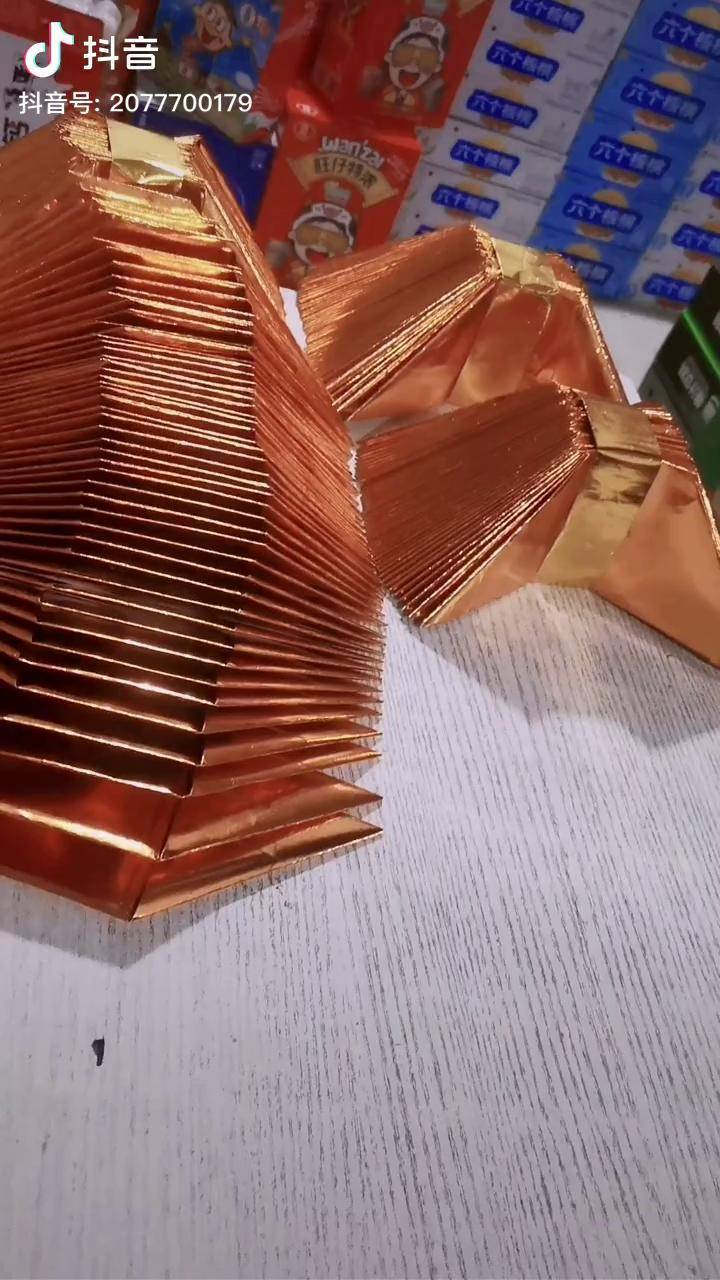 手工折纸做手工我是认真的叠元宝手工折元宝
