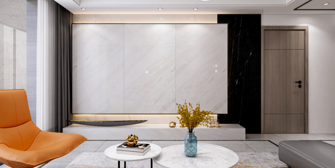 30款简约轻奢大理石背景墙案例参考