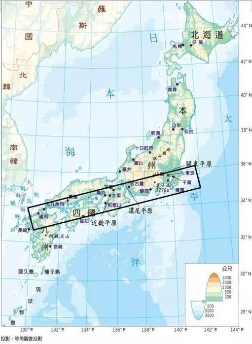 地圖看世界給整個世界畫一條胡煥庸線