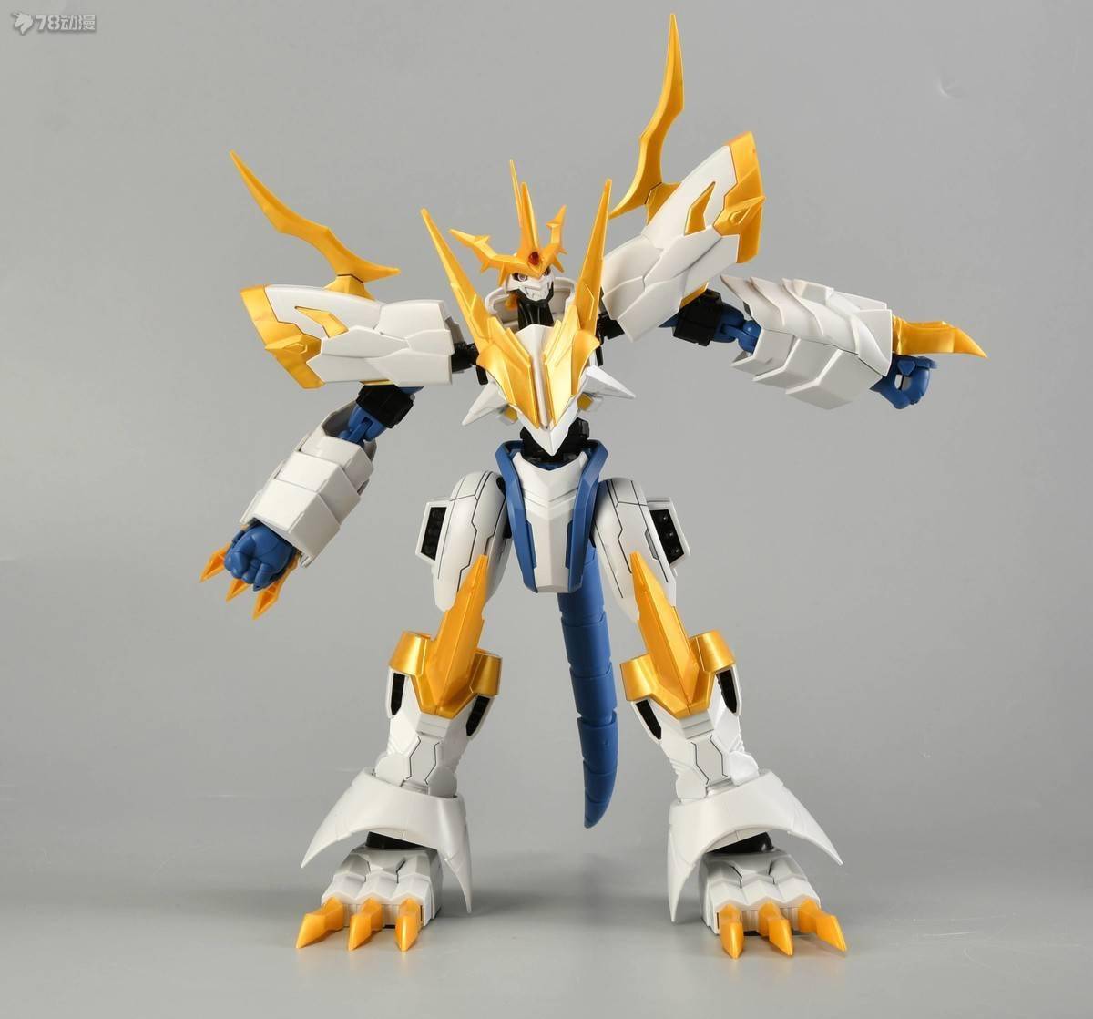 78官测万代frsamplified系列帝皇龙甲兽圣骑士形态