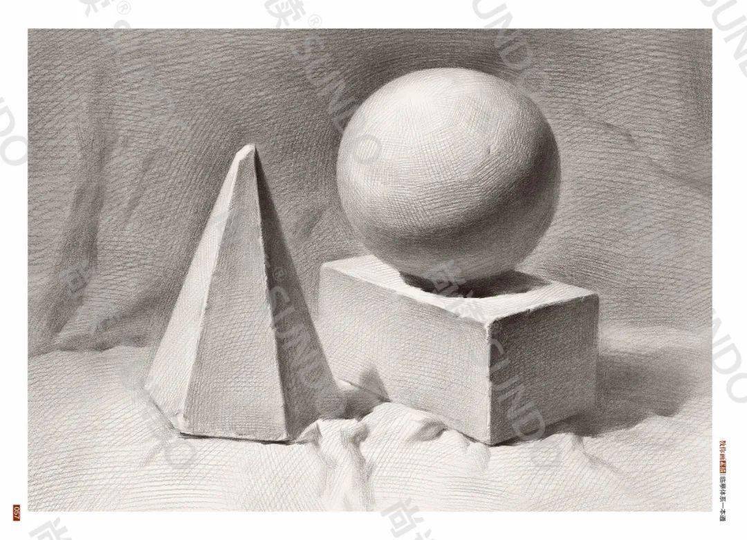 《教你画素描临摹体系一本通》从石膏几何体到素描静物训练一本通用
