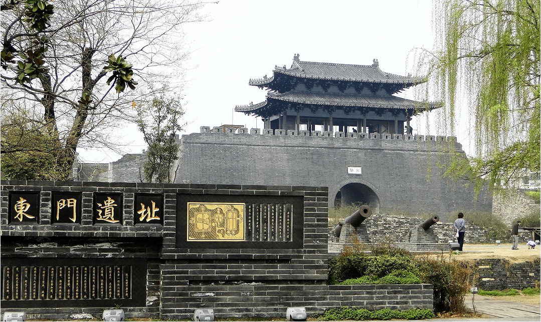 东门遗址从一座城楼看扬州古城保护