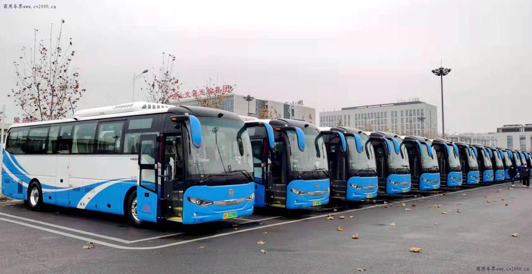 中通客车纯电动世腾开通三月变身唐山城际公交网红车