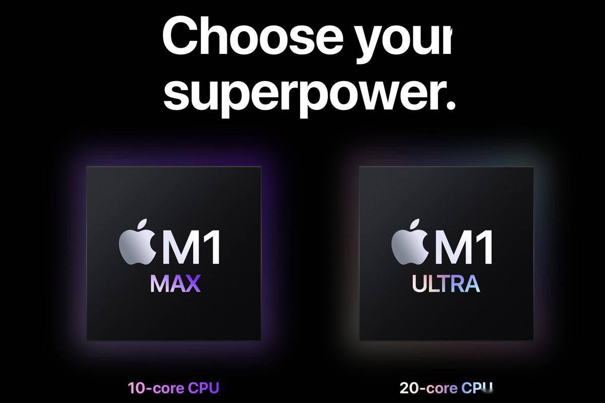 芯片|M1 Ultra 版苹果 Mac Studio 比 M1 Max 版更重