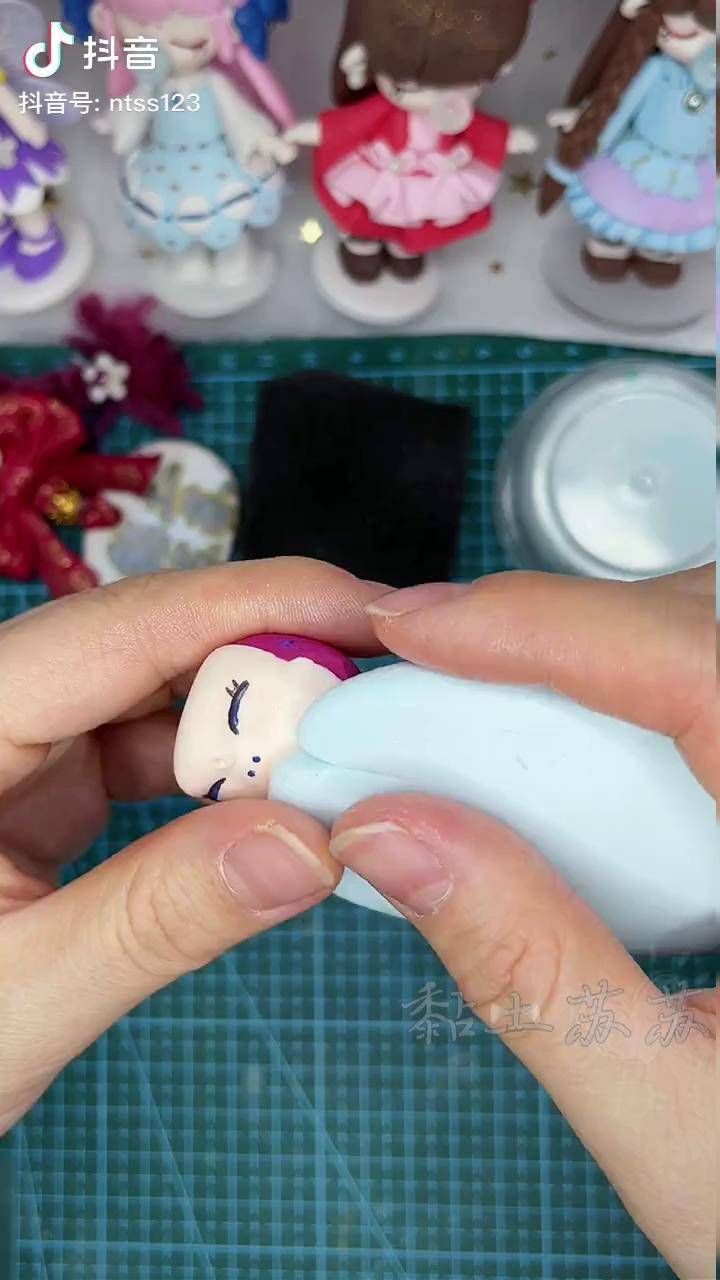 你们要的冰公主来了是谁点名要的69叶罗丽精灵梦粘土手工教程