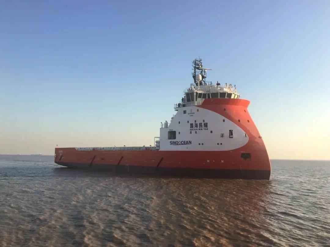 武船集团px121h型平台供应船 国海民耀 轮成功交付 对外 甲板 设计