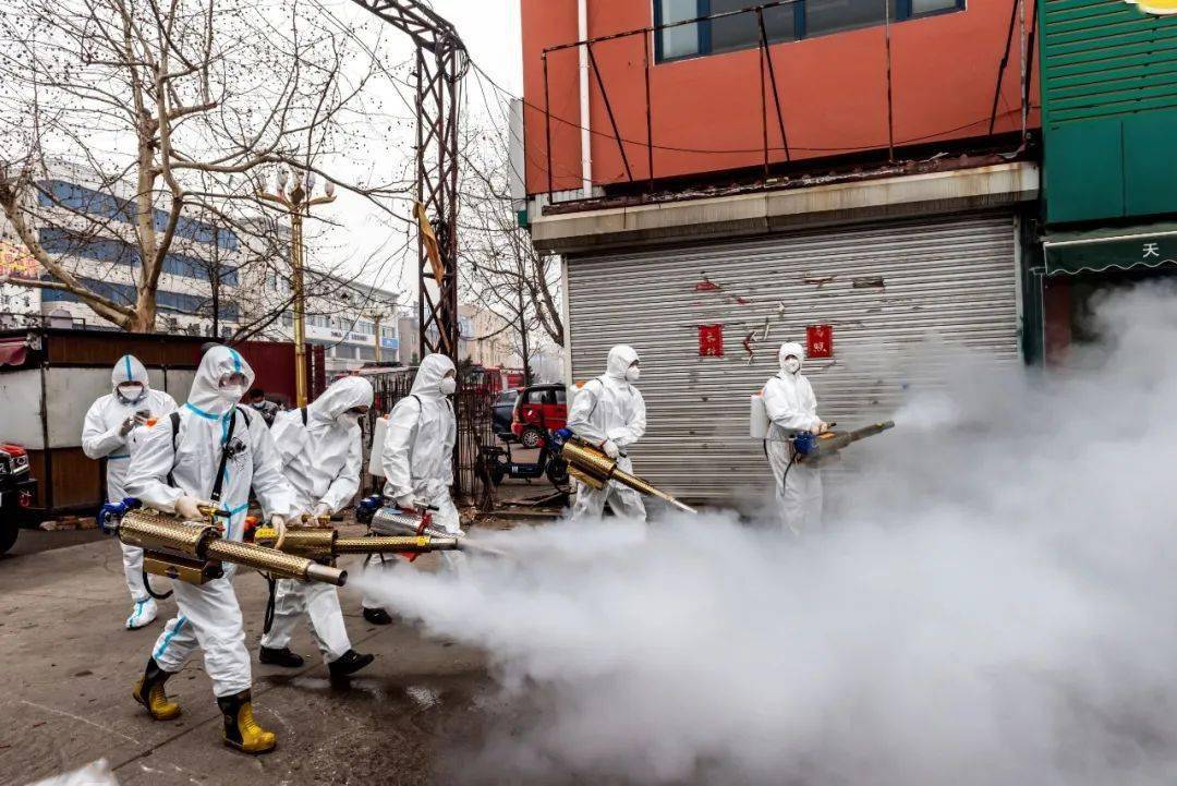 疫线火焰蓝逆行勇担当丹东消防深入疫情核心区防疫消杀面积超过10万平