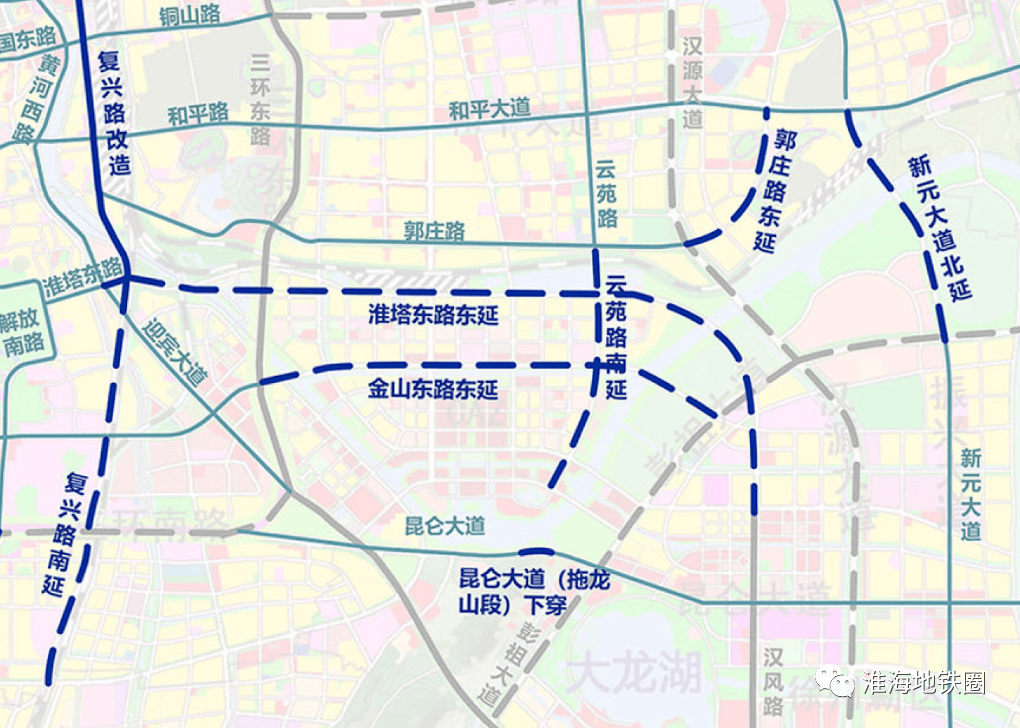 金马通道工程淮塔东路东延等工程列入2022年重点工程