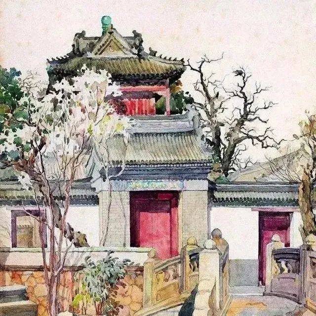 手描き 水彩油画 中国風景画 吴冠中 作品掲載図 約100×72cm a1dafa7cba1349dcad1a2a21442518