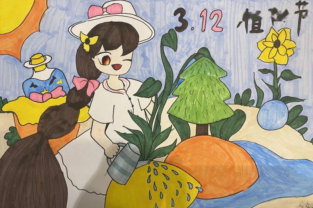 小手添新绿,让未来有树可栖 | 姚江小学三年级段植树节活动