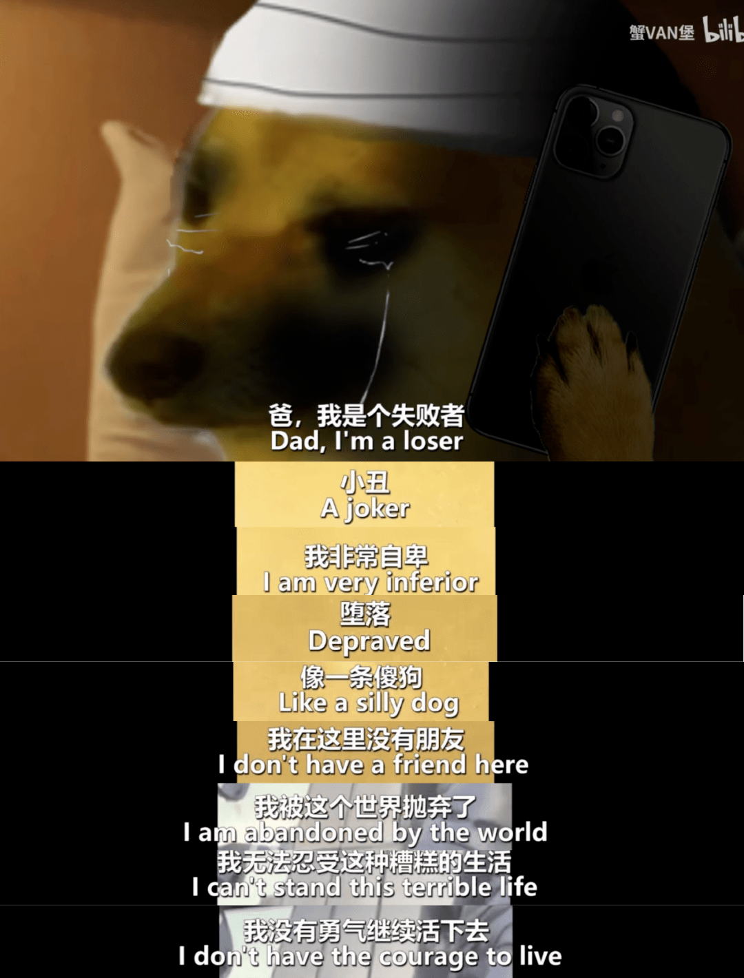 这个世界就是充满了苦难,我以前没有告诉你,因为我只想让你感到快乐