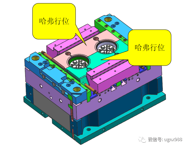 经典的哈弗行位加前后模抽呵结构解析