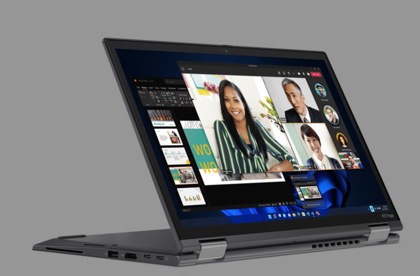 接口|联想发布新款 ThinkPad X13 Yoga 翻转本，搭载 12 代酷睿