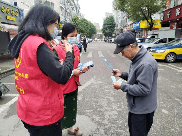 乐清"万名劝导员"在行动~_口罩_防控_防疫