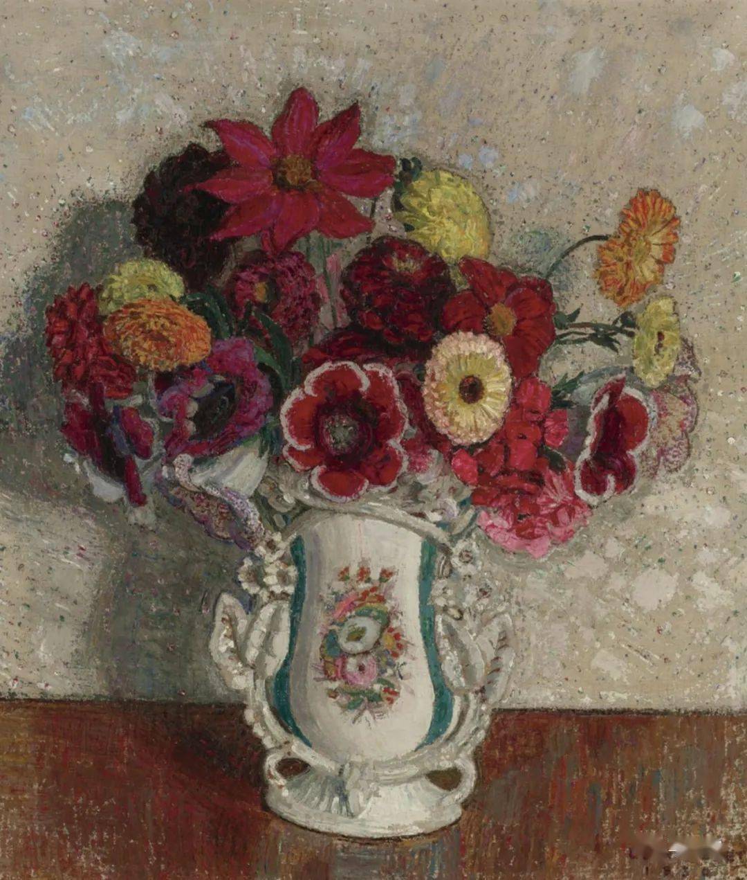 【写生啦】又是一年花开时——花瓶中的世界_hockney_课程_油画