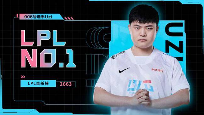 胜利|LOL：Uzi总击杀数2663再创新高，超越Rookie重返LPL击杀王宝座