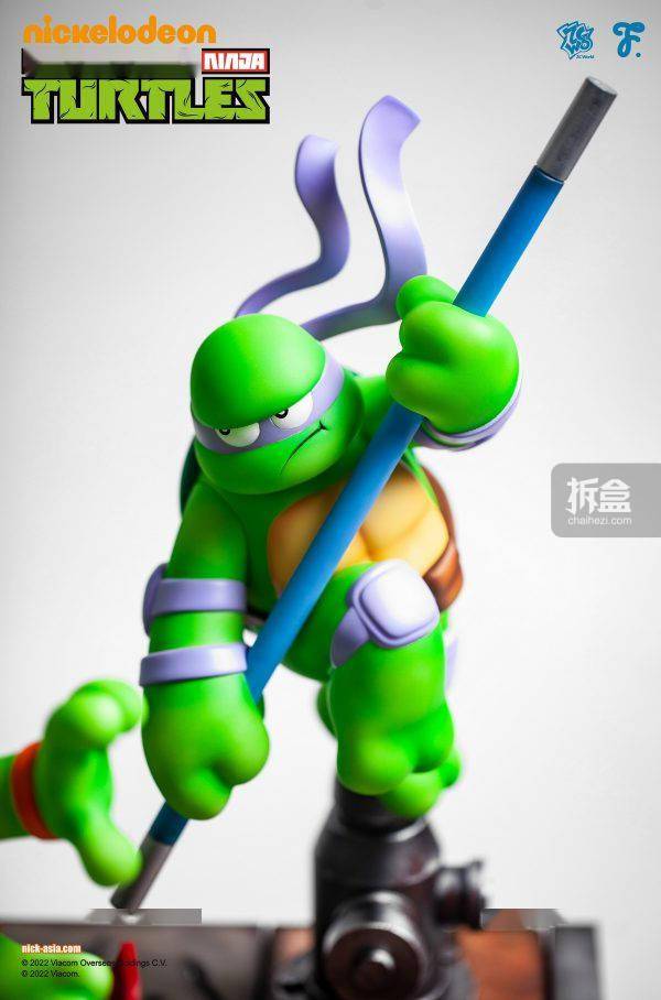 拉斐尔愚者乐园 TMNT 忍者神龟 李奥纳多 米开朗基罗 潮玩摆件