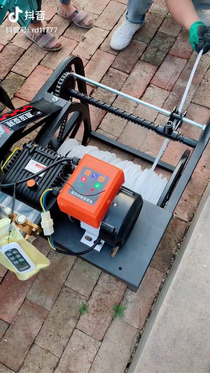 48v60v电动自动卷管打药机不用担心管子卷到外面带排管器轻松打药