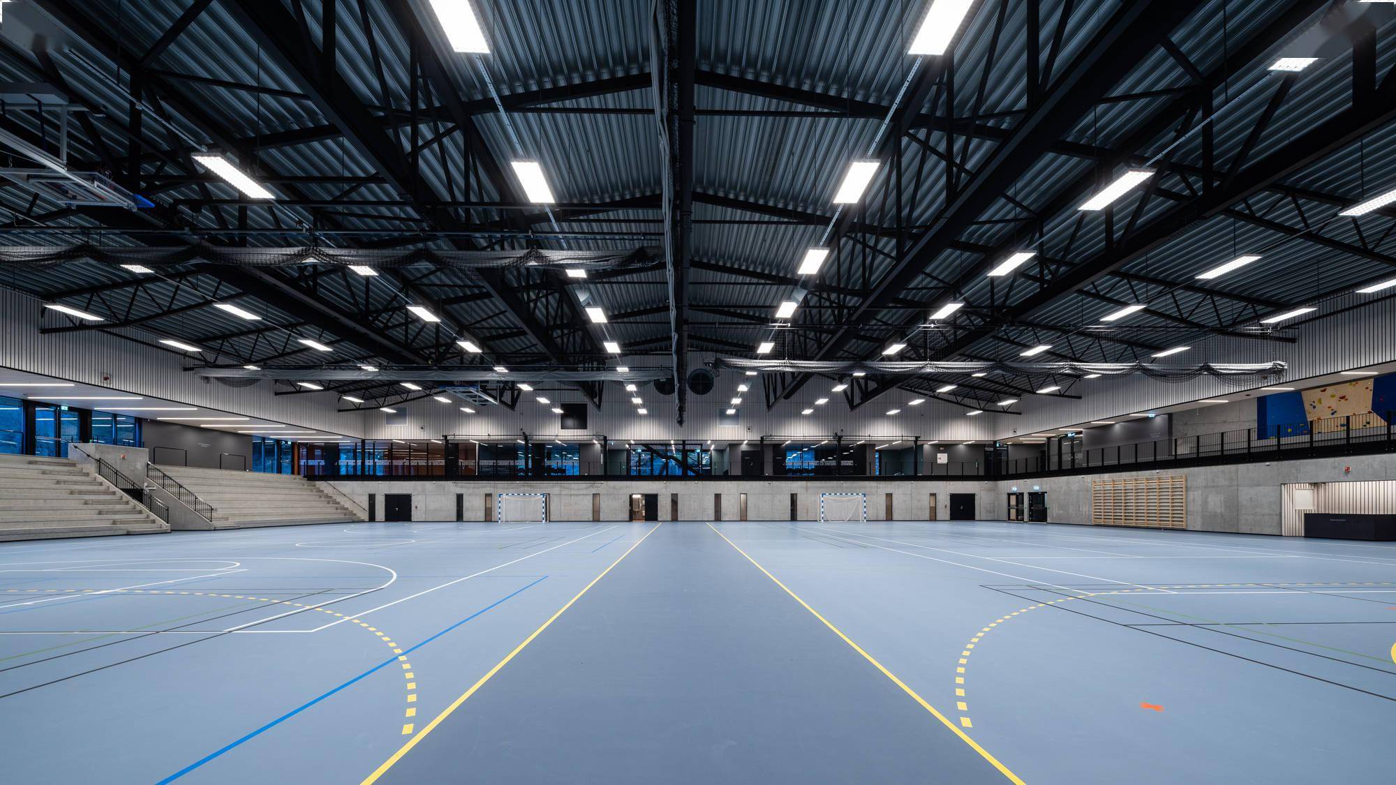 h93运动馆体育场游泳馆篮球射击羽毛球馆案例图片设计