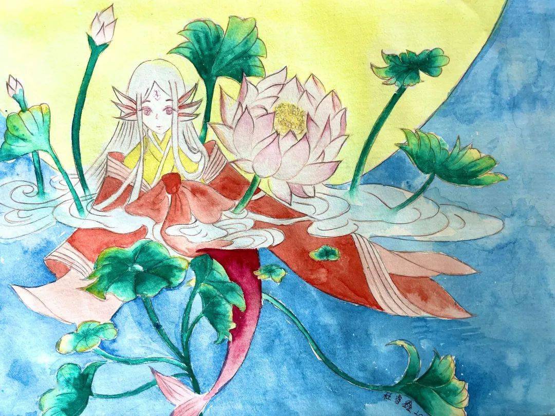 寻找春天的颜色│第二期投稿作品展示_活动_安徽_绘画